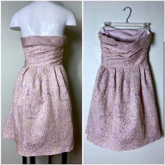 Vera Wang Lavender Fit & Flare Jacquard
Dress Pink - Picture 3 of 4